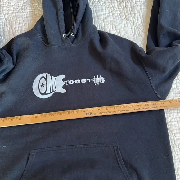 Hoodie Pullover Come Together Black Port &Co. Unisex - Picture 8 of 11